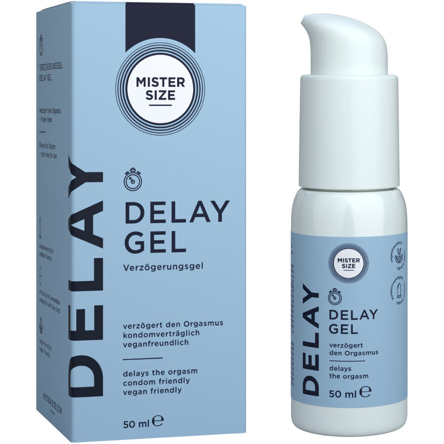 Gel Ritardante Mister Size — Olio Chiodi di Garofano, 50 ml