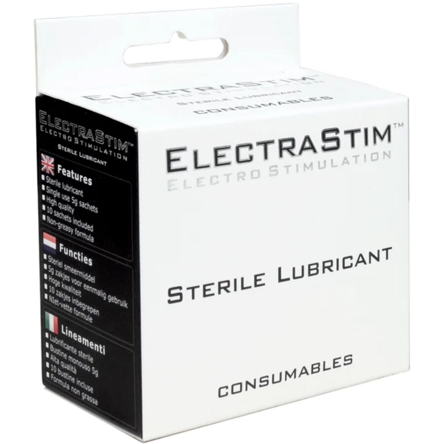 Lubrificante Sterile Monodose Electrastim Aqualube — 10 Bustine