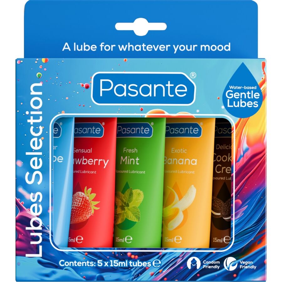 Lubrificante Intimo Aromatizzato Pasante — Kit 5 x 15 ml