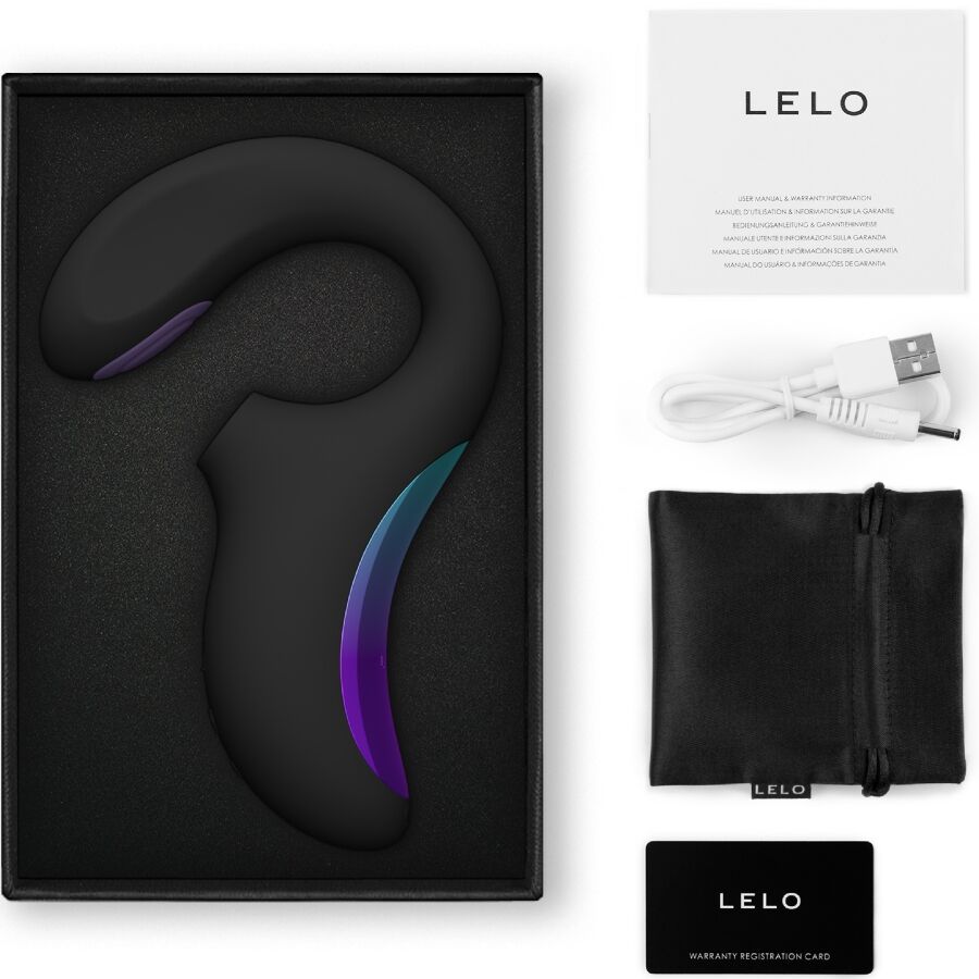 Vibratore Lelo Enigma Double Sonic Punto A/G Nero