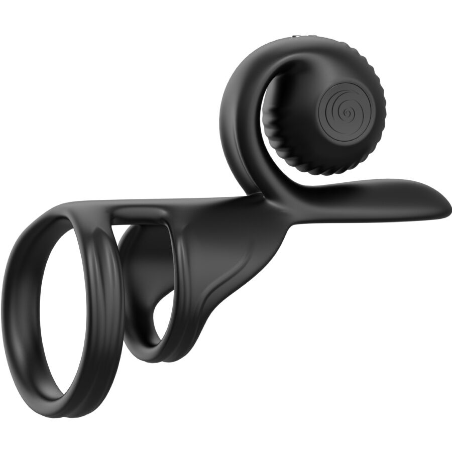 Anello Fallico Vibrante per Coppia Snail Vibe Jovi — Telecomando
