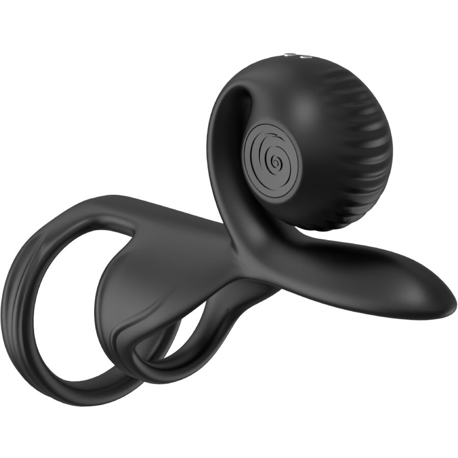 Anello Fallico Vibrante per Coppia Snail Vibe Jovi — Telecomando
