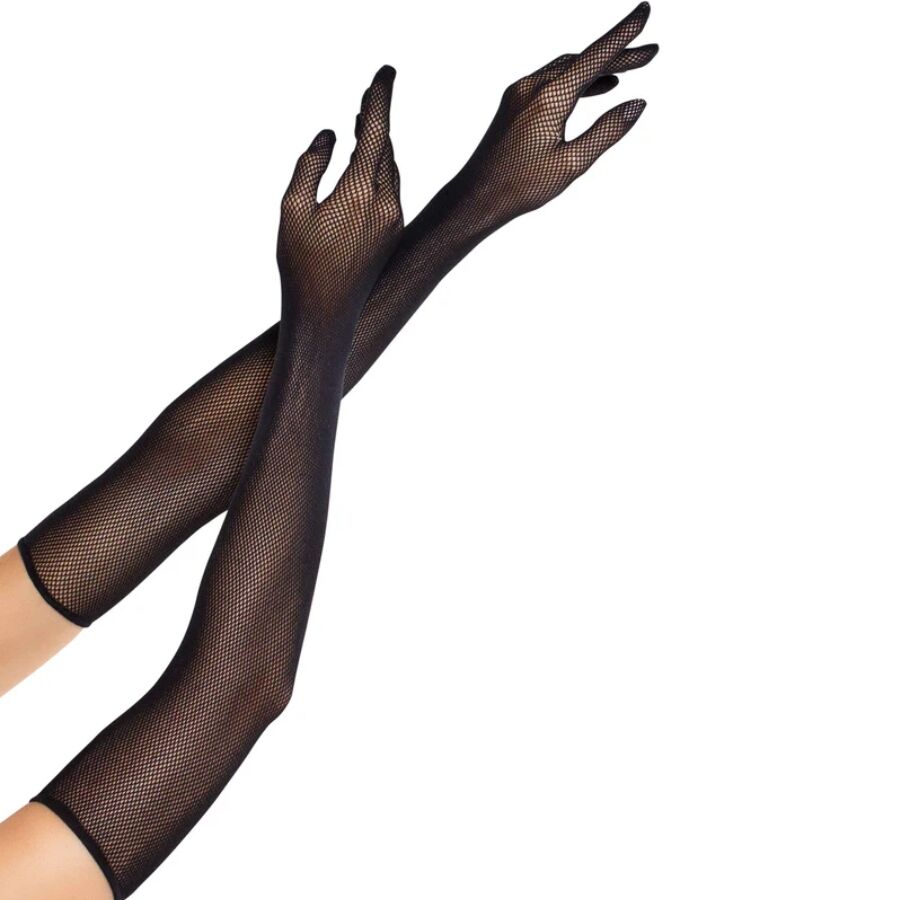 Guanti Lunghi a Rete Leg Avenue — Opera, Neri