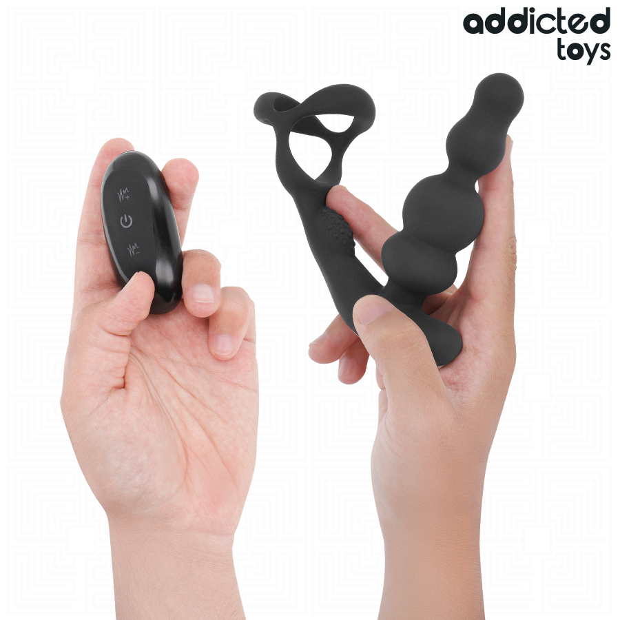 Massaggiatore Prostatico Rotante Addicted Toys — con Telecomando