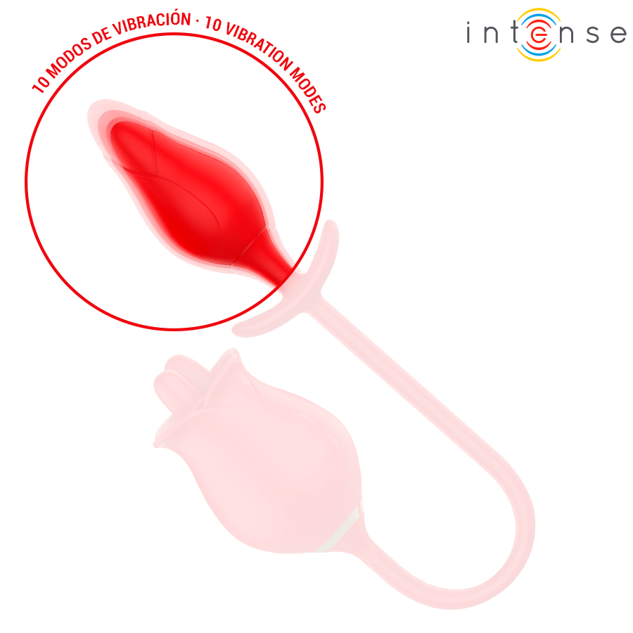 Stimolatore Clitoride con Lingua Intense Melanie — Doppio