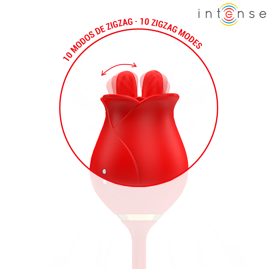 Stimolatore Clitoride con Lingua Intense Melanie — Doppio