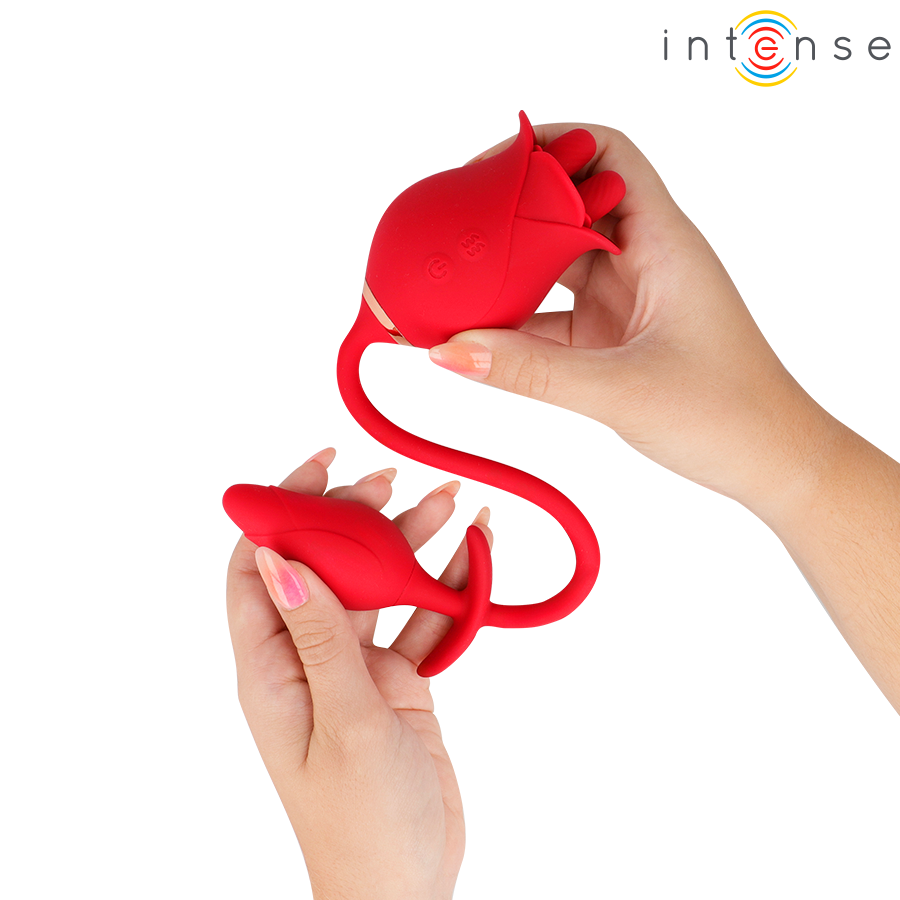 Stimolatore Clitoride con Lingua Intense Melanie — Doppio