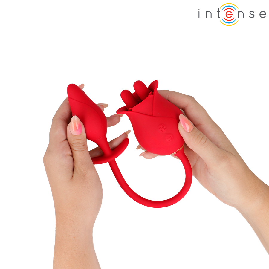 Stimolatore Clitoride con Lingua Intense Melanie — Doppio