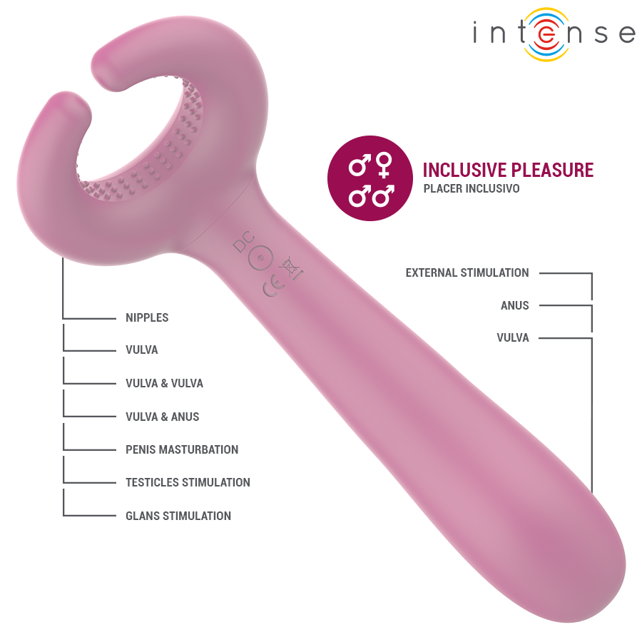 Vibratore di Coppia Intense Rowan — Stimolatore Inclusivo
