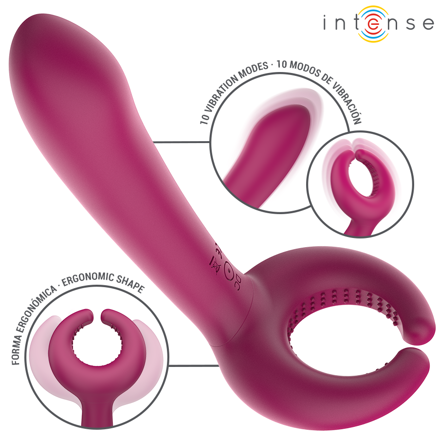 Vibratore di Coppia Intense Rowan — Stimolatore Inclusivo