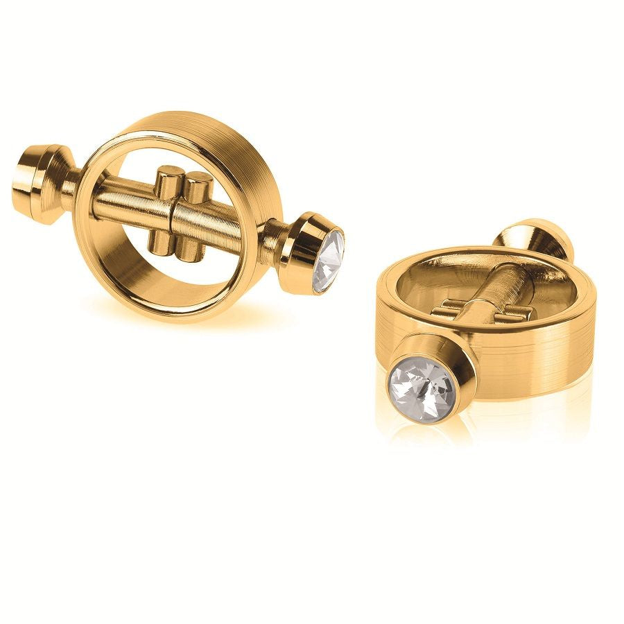 Morsetti per Capezzoli Magnetici Fetish Fantasy Gold — Metallo
