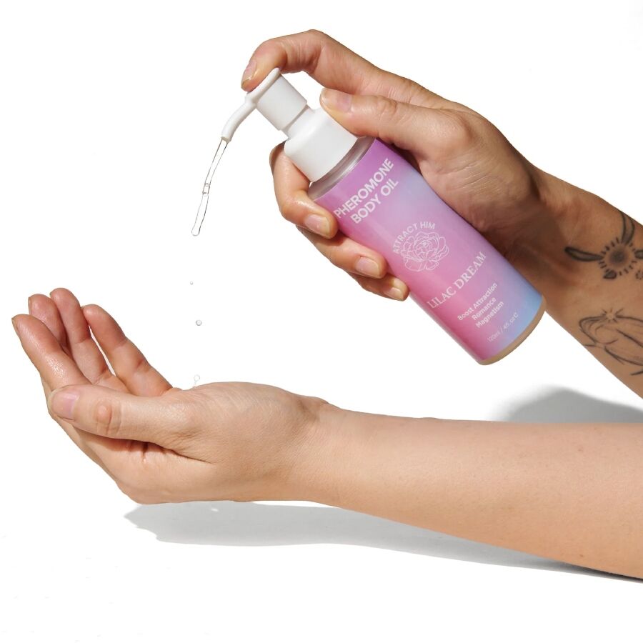 Olio Corpo con Feromoni Eye of Love Bloom Lilac Dream — 120 ml