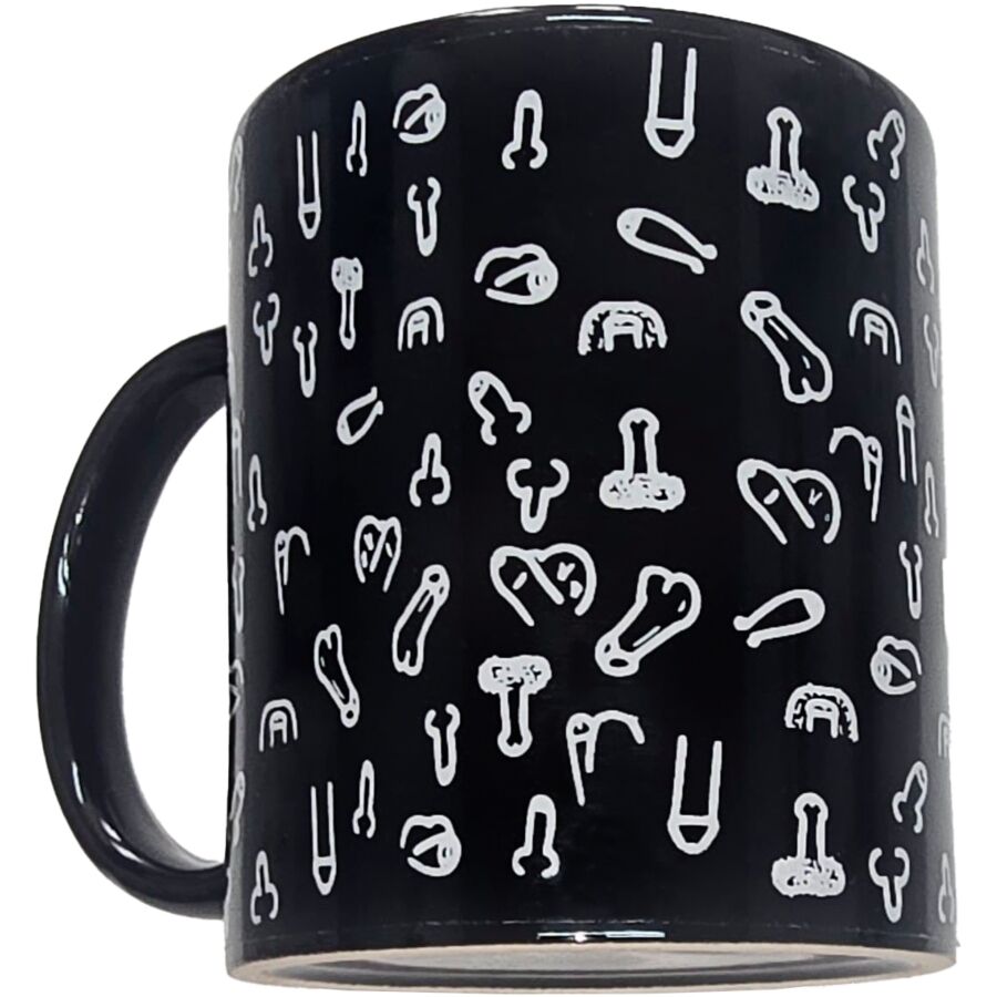 Tazza Erotica a Forma di Pene Diablo Picante — 370 ml