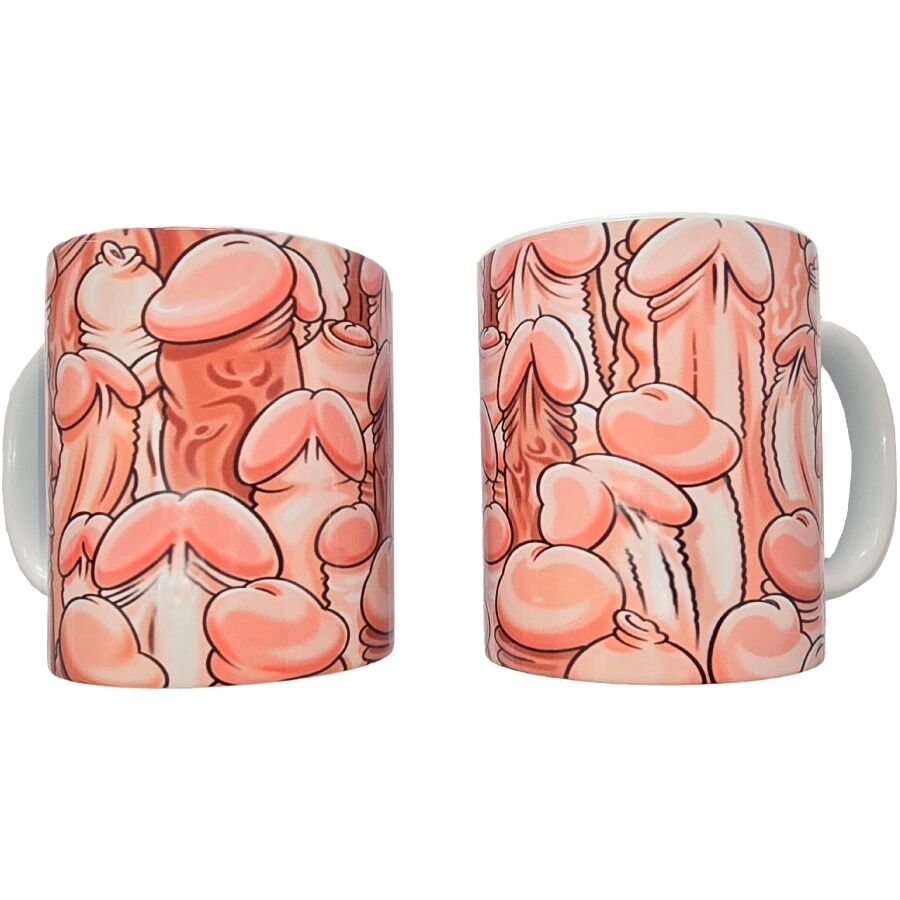 Tazza Erotica a Forma di Pene Diablo Picante — 370 ml