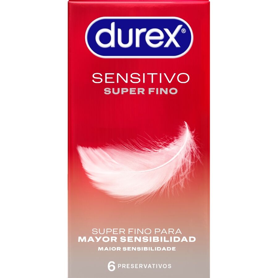 Preservativi Ultrasottili Durex Sensitive Total Contact — 6 pz