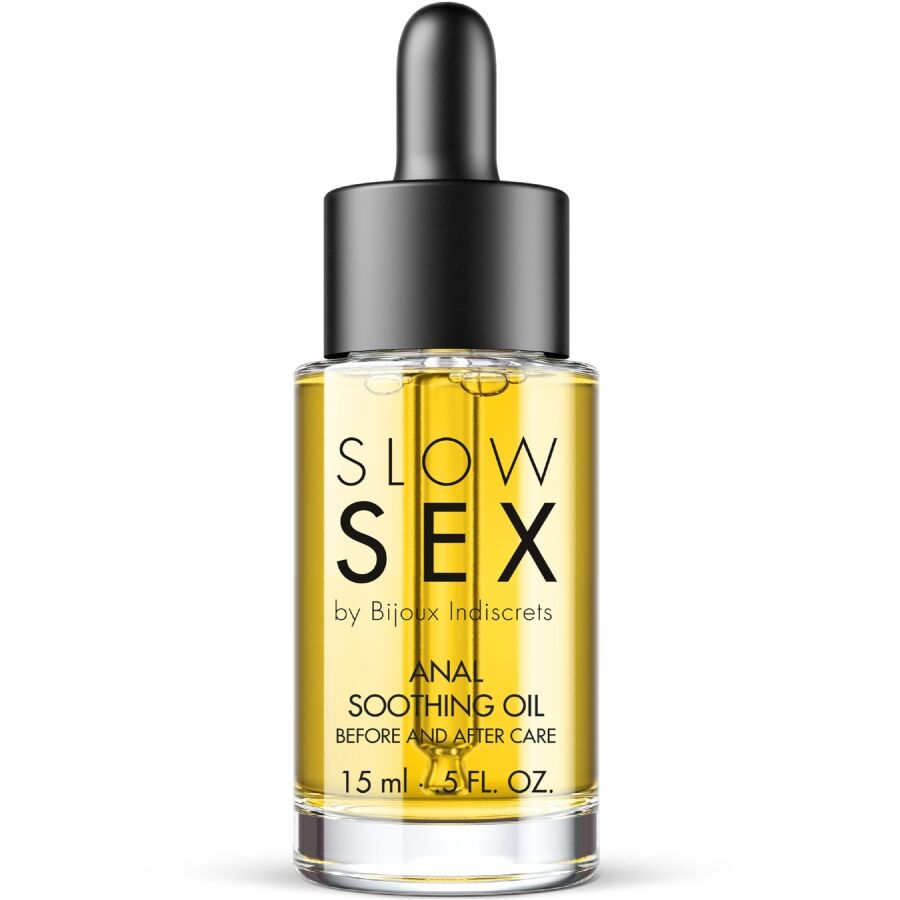 Olio Anale Lenitivo Bijoux Indiscrets Slow Sex — 15 ml