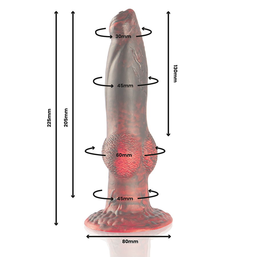 Dildo Vibrante con Telecomando Epic Prometheus — Silicone