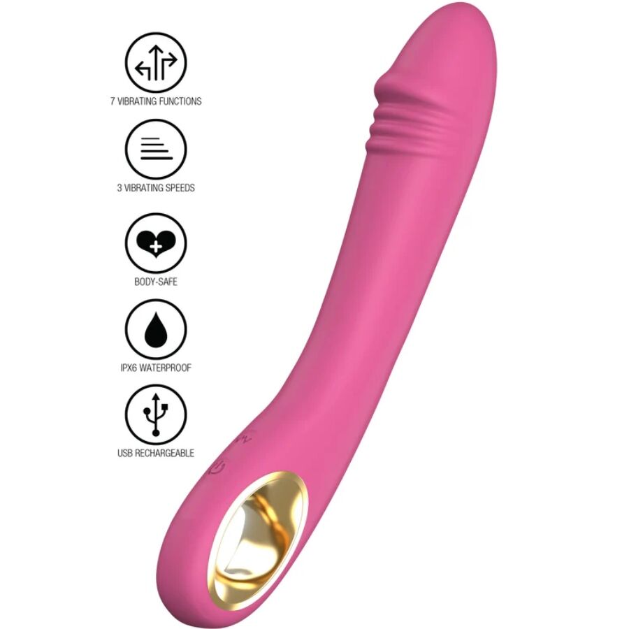 Vibratore Punto G Toyjoy Maia — 10 Modalità, Silicone