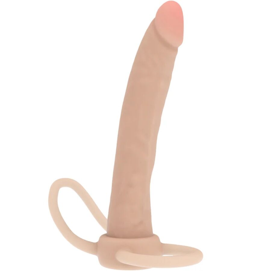 Dildo Anale Double End Get Real Double Trouble — Silicone 16 cm