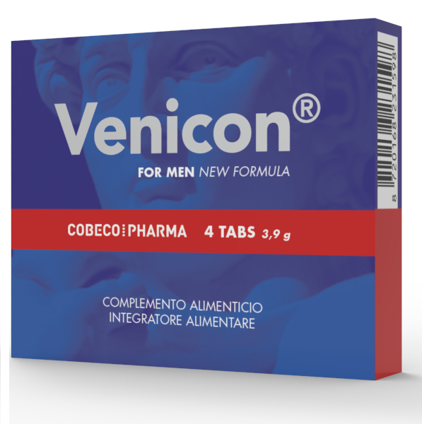 Integratore Erezione Venicon for Men Cobeco Pharma 4 Compresse — Farmacia