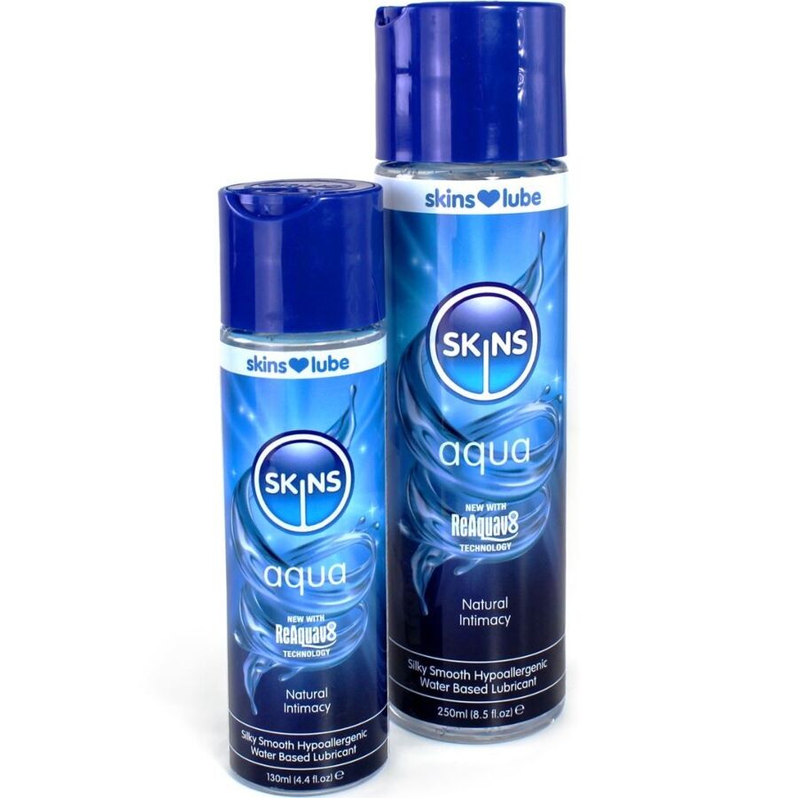 Lubrificante Intimo Base Acqua Skins Aqua — 130 ml