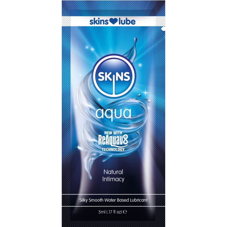 Lubrificante Intimo Base Acqua Skins Aqua — Monodose 5 ml