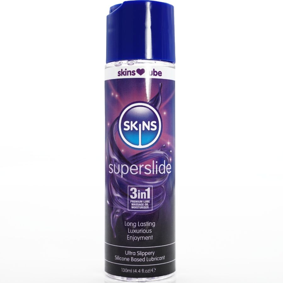 Lubrificante Intimo a Base Silicone Skins Superslide — 130 ml