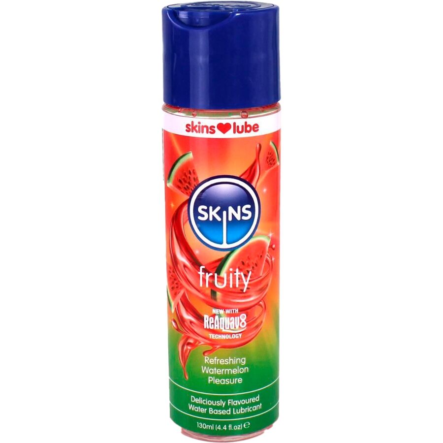 Lubrificante Intimo Base Acqua Skins — Anguria, 130 ml