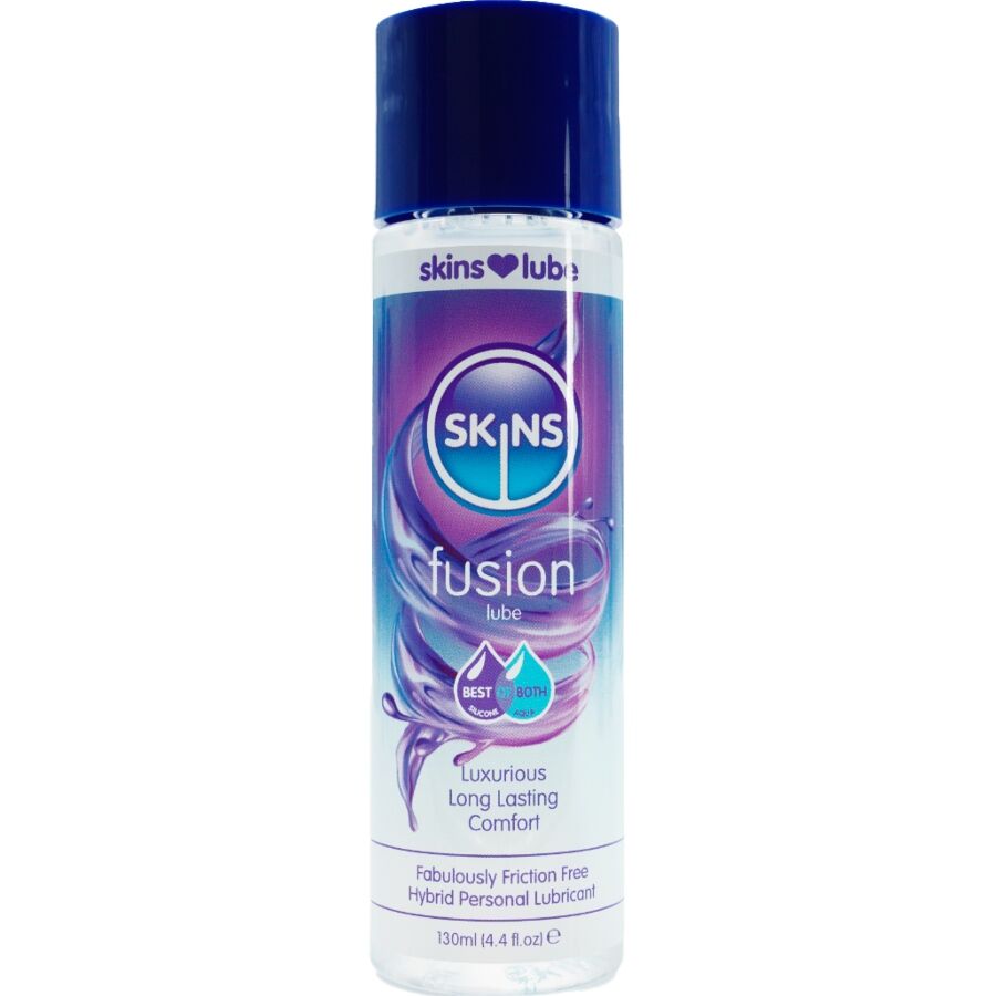 Lubrificante Ibrido Acqua e Silicone Skins Fusion — 130 ml