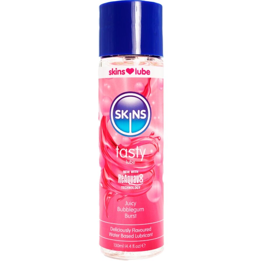 Lubrificante Intimo Base Acqua Skins Bubblegum — 130 ml