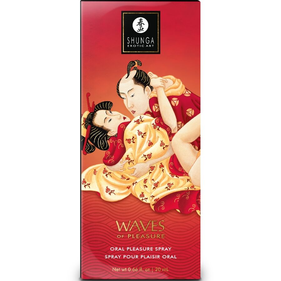 Spray Orale Stimolante Shunga Waves Pleasure — Fragola 20 ml