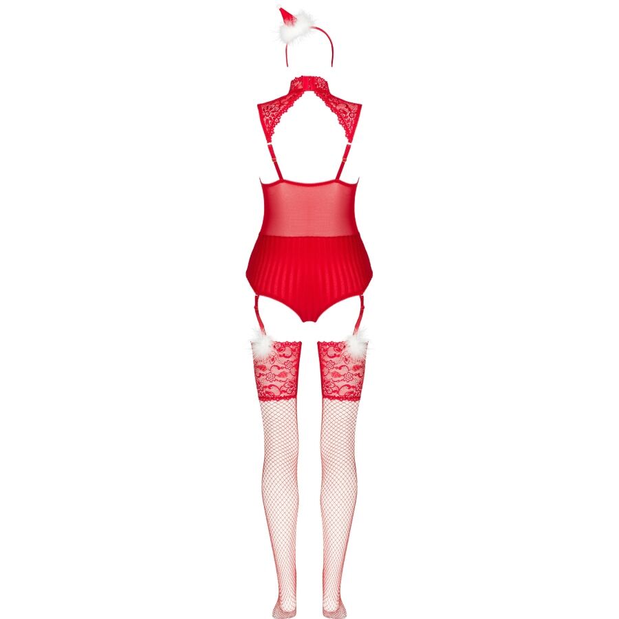 Body Erotico Natalizio Livco Corsetti Limpid Snowflakes — L/XL