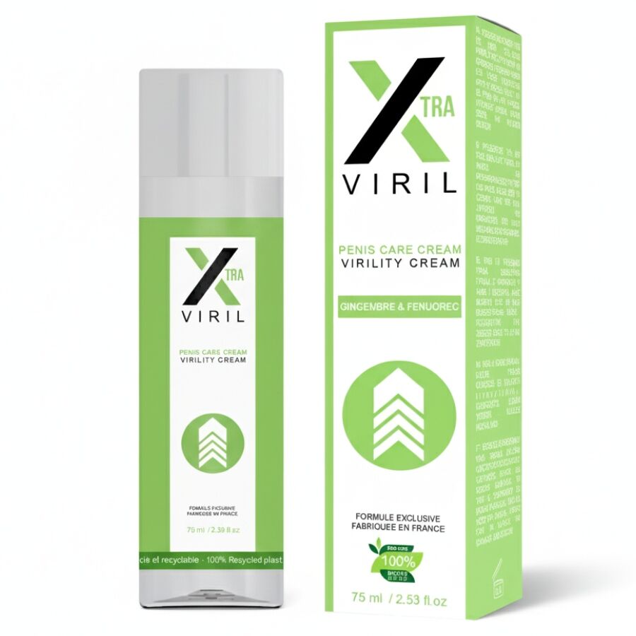 Crema Stimolante Pene RUF X Viril — Zenzero, 75 ml