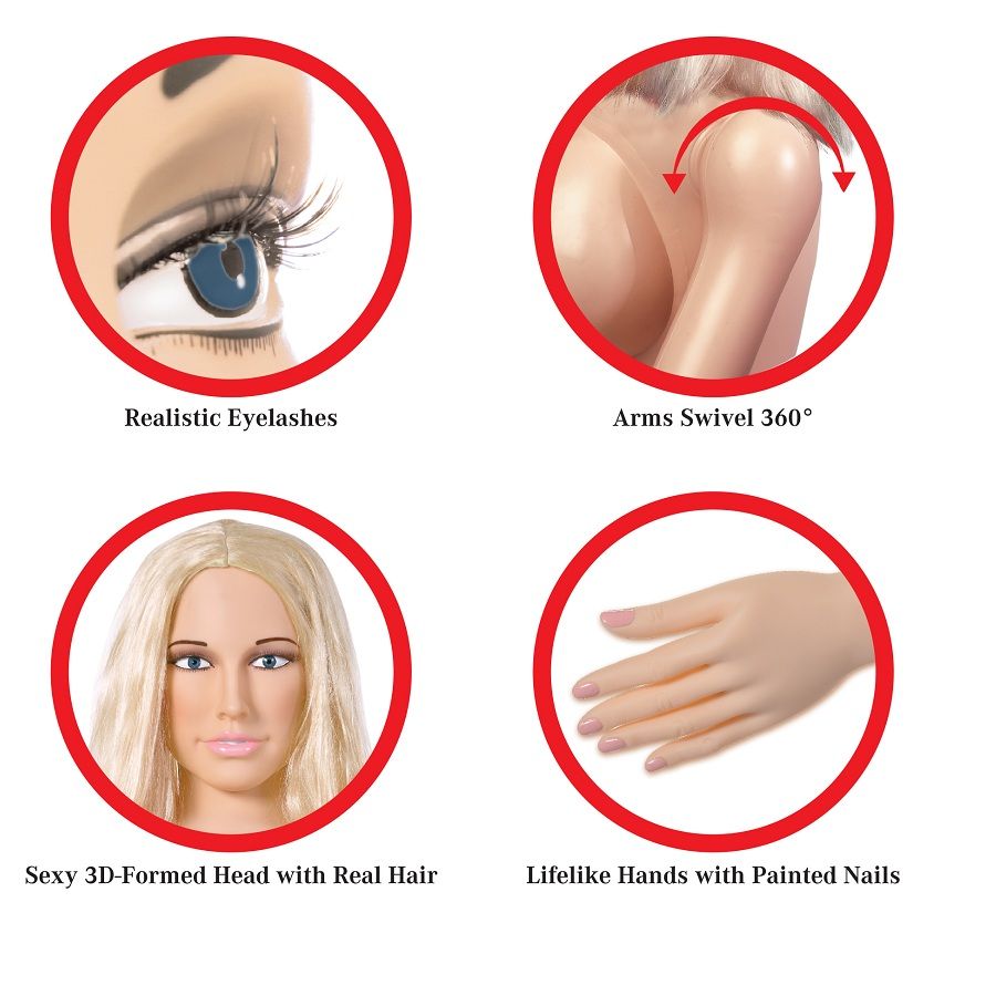 Bambola Sessuale Realistica Extreme Dollz Hannah Harper