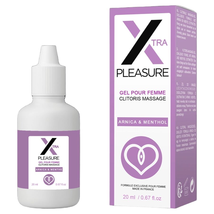 Gel Stimolante Clitoride RUF X Gel — Arnica e Mentolo, 20 ml
