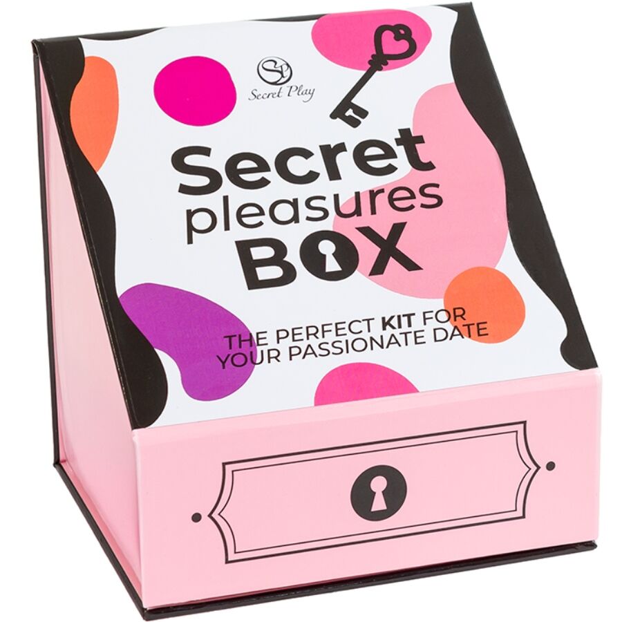 Kit Erotico per Coppie Secret Play Pleasures Box — Dadi + Vibratore
