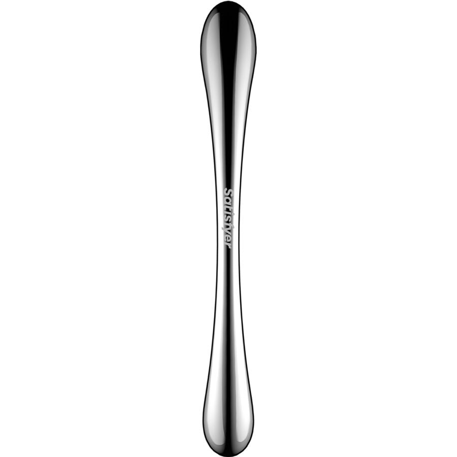 Dildo Doppia Estremità in Acciaio Satisfyer Cosmic Crest 1