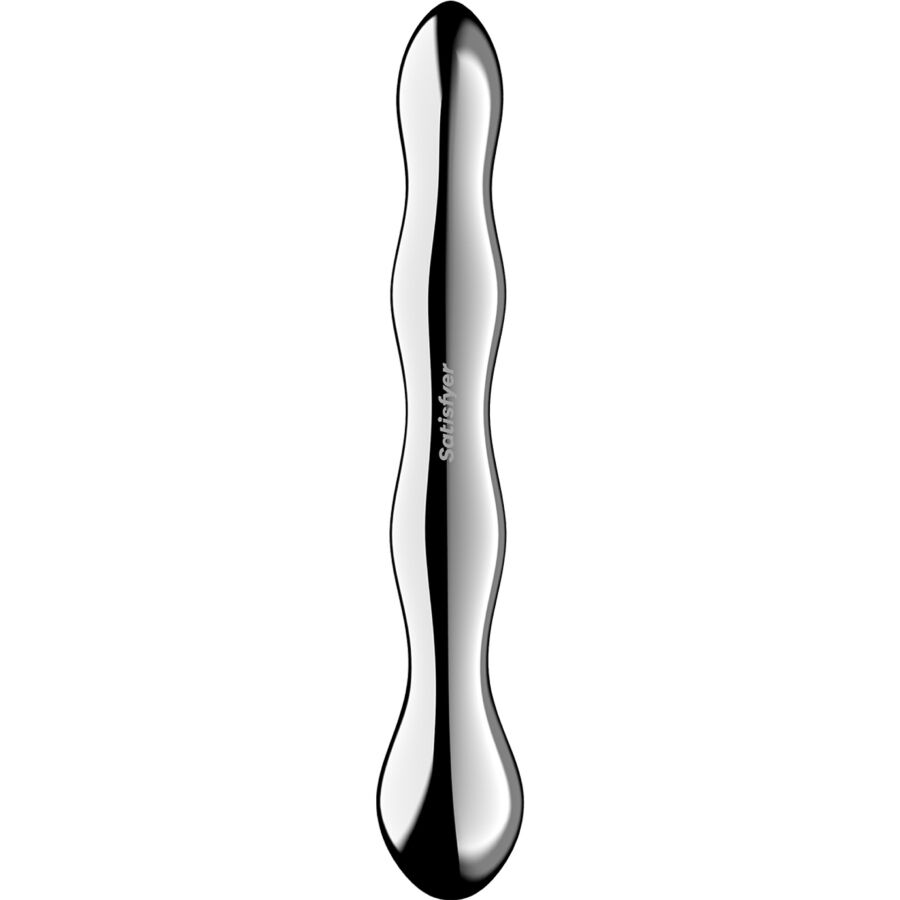 Dildo Doppia Estremità Satisfyer Cosmic Crest 2 — Acciaio Inox