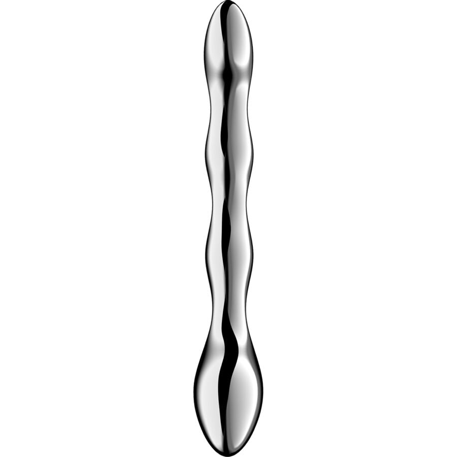 Dildo Doppia Estremità Satisfyer Cosmic Crest 2 — Acciaio Inox