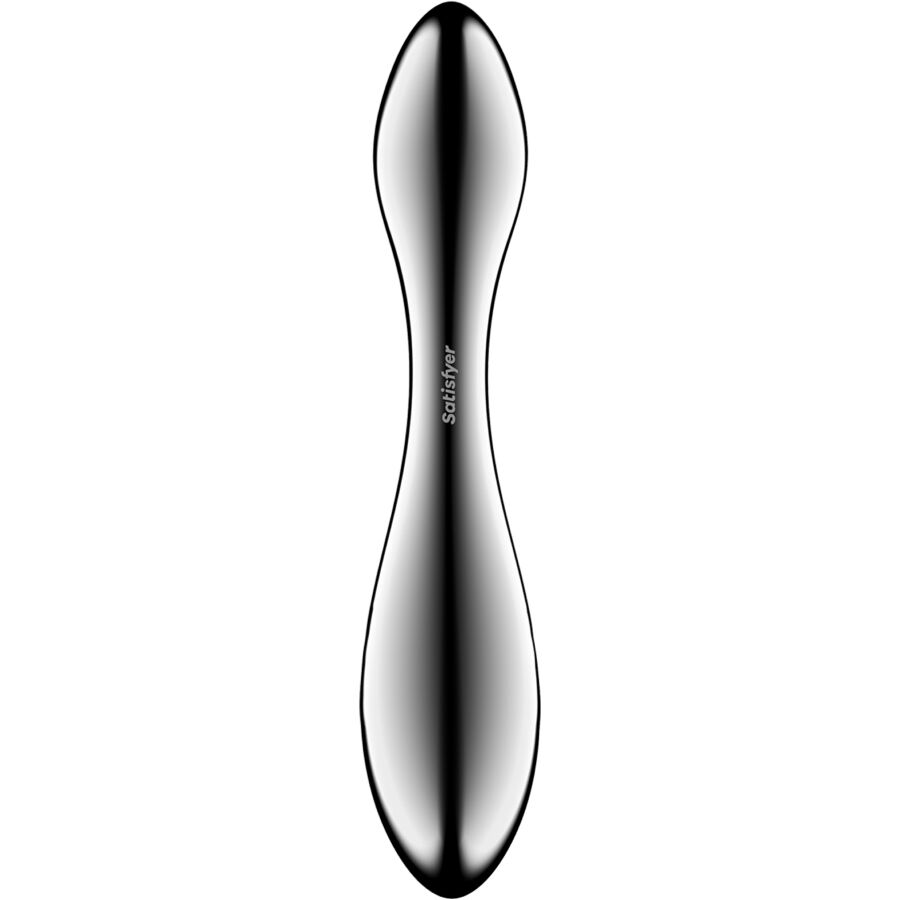 Dildo Punto G in Acciaio Inox Satisfyer Pure Gravity 3
