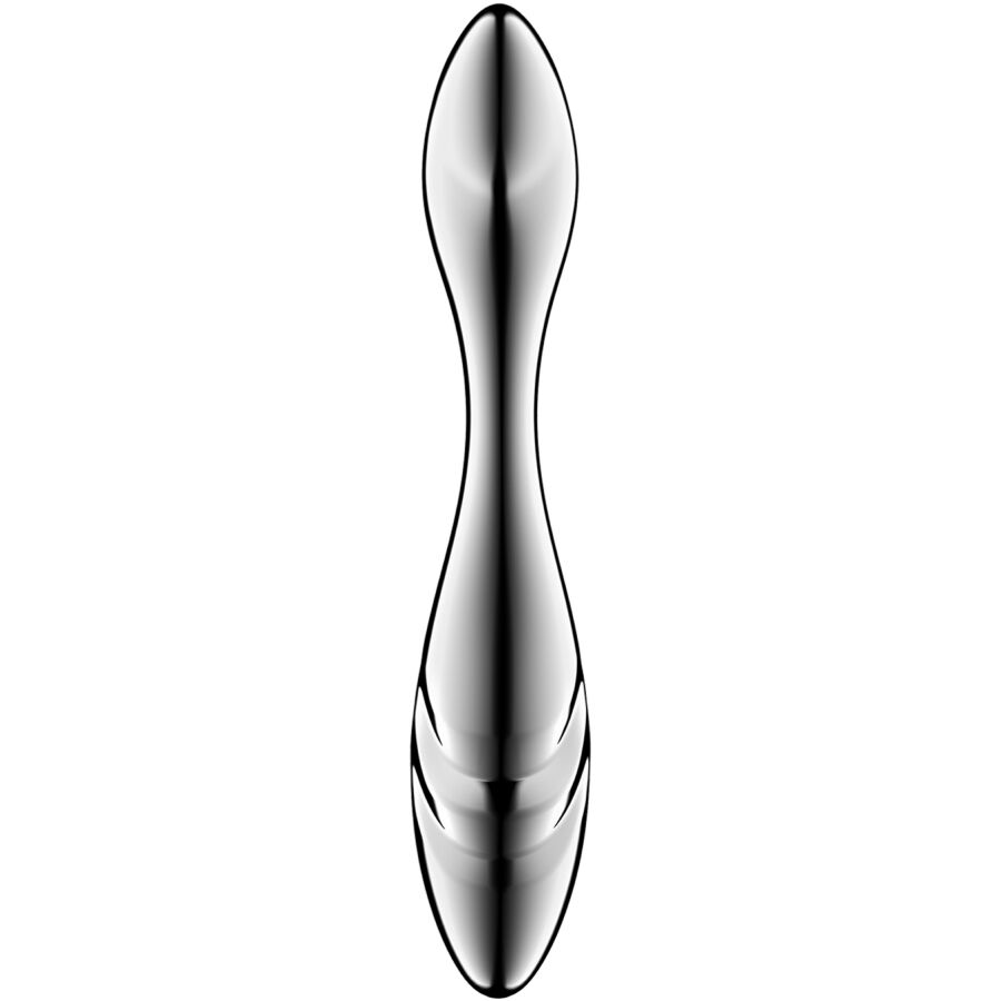 Dildo Punto G in Acciaio Inox Satisfyer Pure Gravity 3