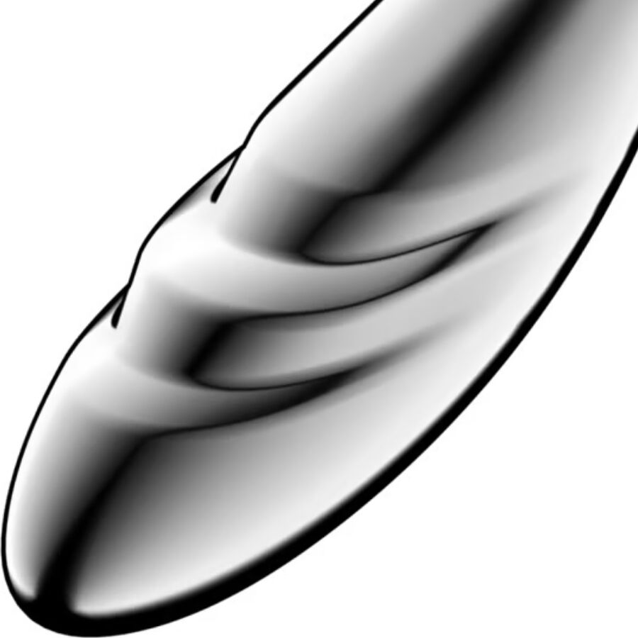 Dildo Punto G in Acciaio Inox Satisfyer Pure Gravity 3