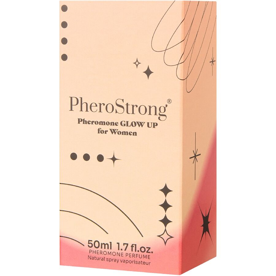 Profumo con Feromoni da Donna Pherostrong Glow Up — 50 ml
