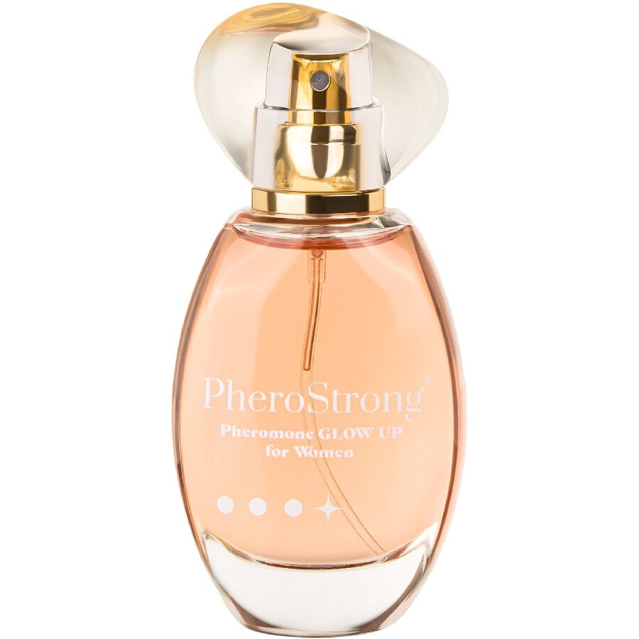 Profumo con Feromoni da Donna Pherostrong Glow Up — 50 ml