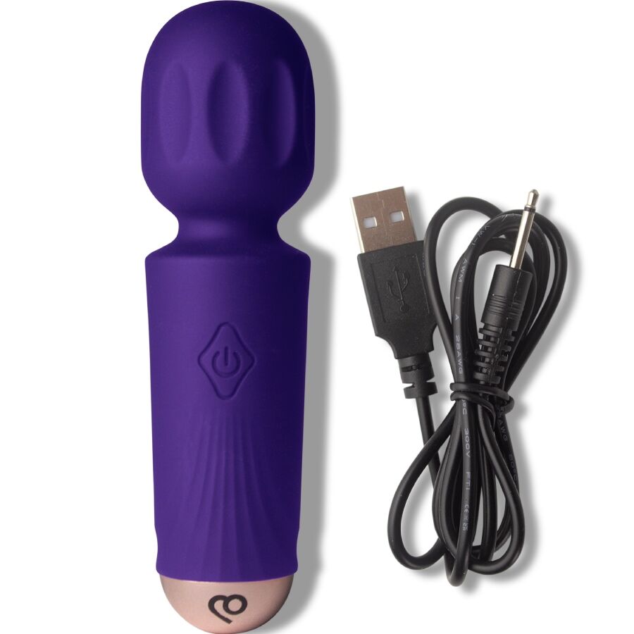 Vibratore Wand Ricaricabile Rocks-Off Violet Dream — 16 Funzioni