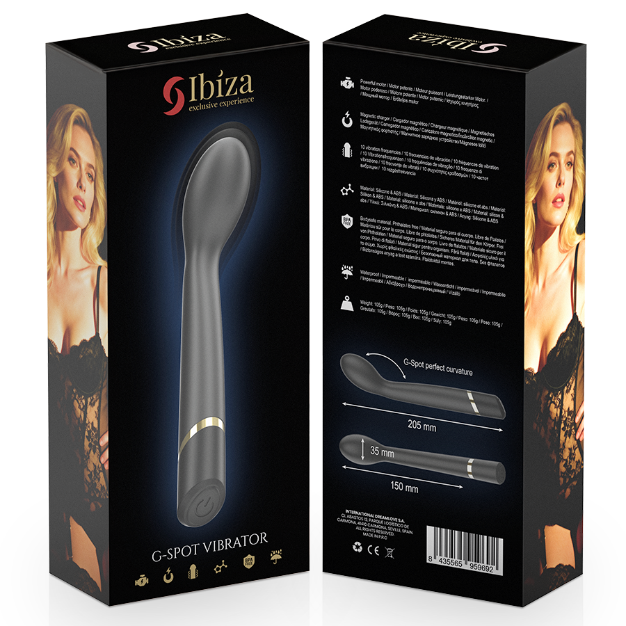 Vibratore Punto G Ibiza G-Spot — Silicone, 10 Vibrazioni