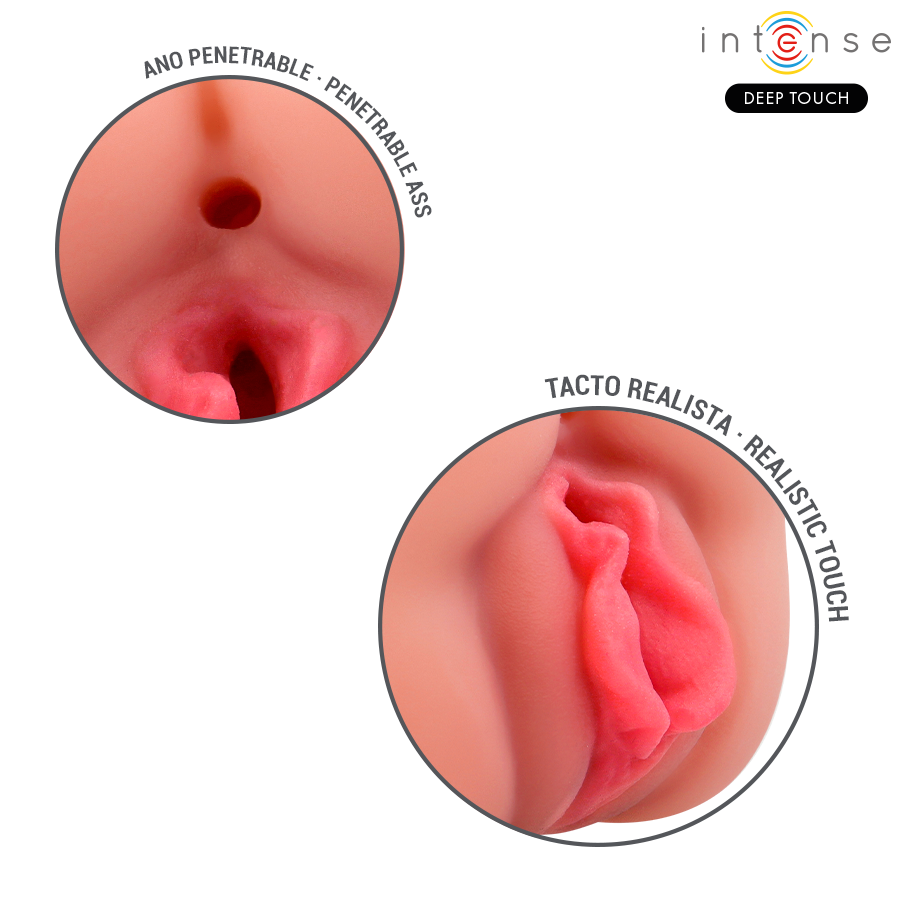 Masturbatore Maschile Doppio Intense Riley — Bocca e Vagina