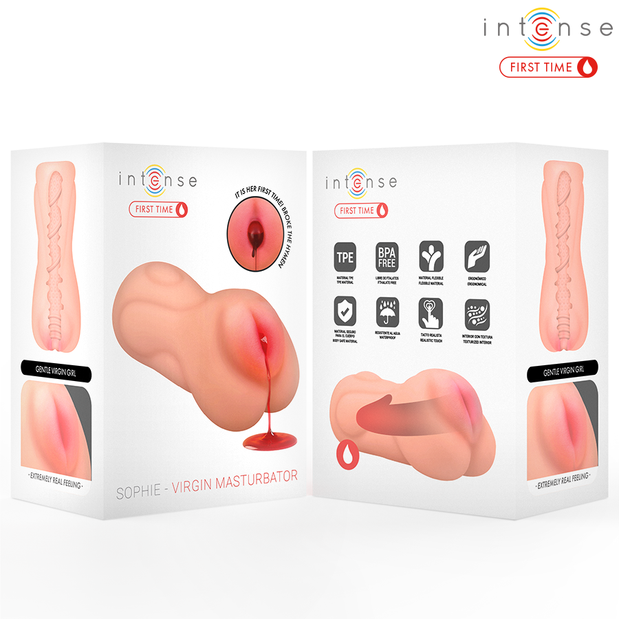 Masturbatore Maschile Realistico Intense Sophie — TPE