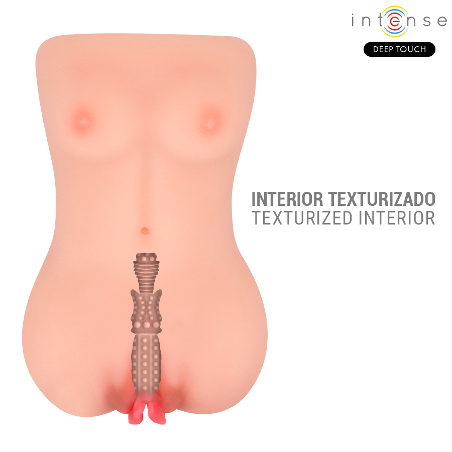 Masturbatore Maschile Realistico Intense Catherine — Ventosa