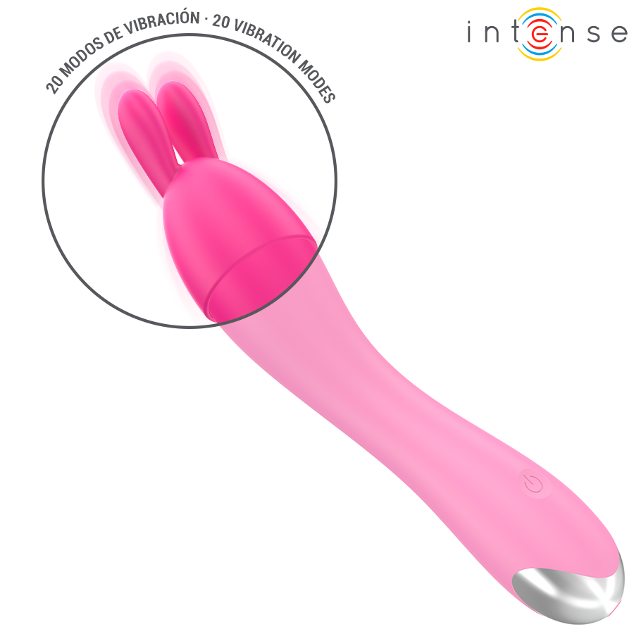 Vibratore con Testine Intercambiabili Intense Cher — 20 Modalità